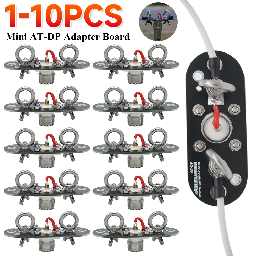 Mini panneau d'adaptateur de AT-DP de dipôle de V inversé par V positif de GP d'antenne d'émission radio à ondes courtes