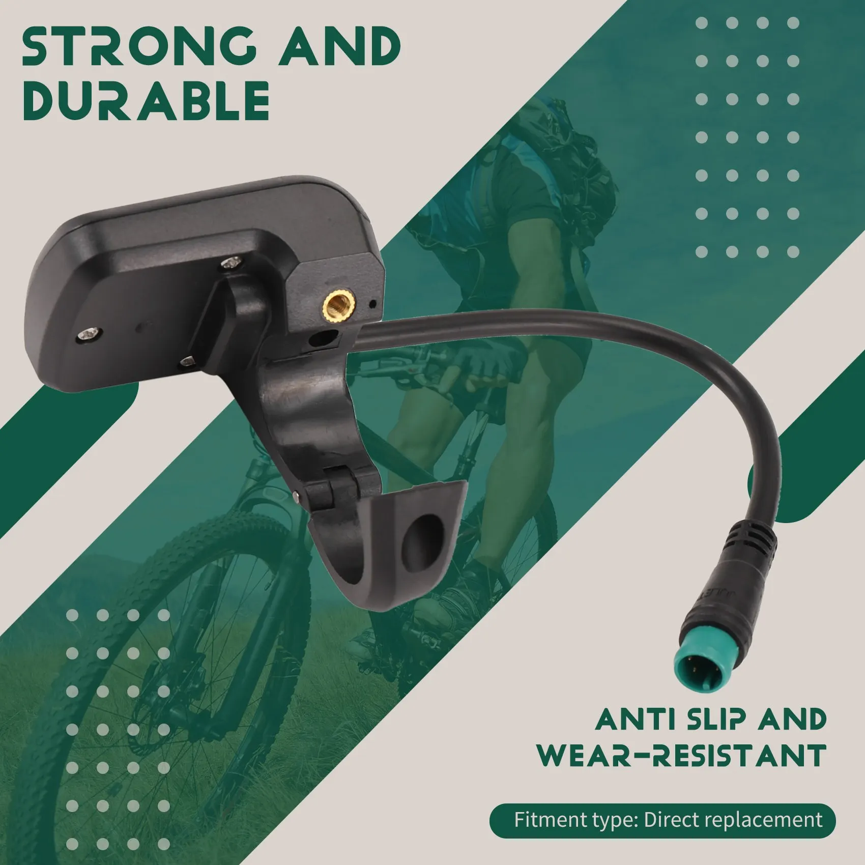 

ABVH-3X For Bafang Mid Drive Motor 5Pin Bafang 860C LCD Color Display Switch Key For Mid Motor Mountain Bike