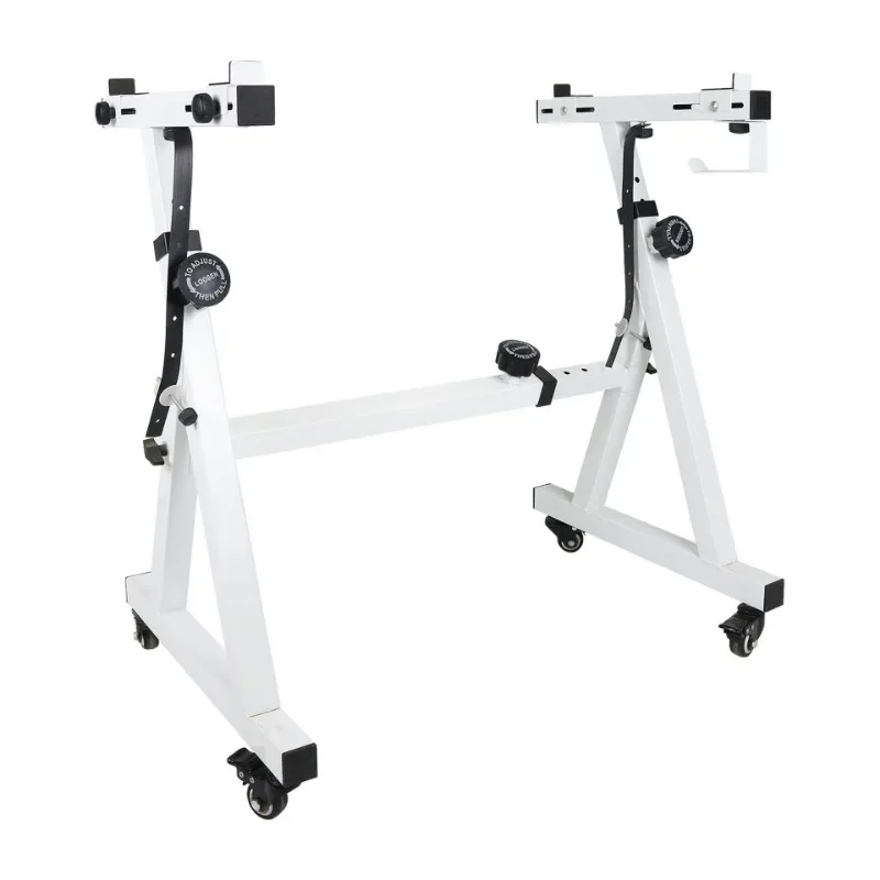 Portable Z-shaped electronic organ stand, heavy-duty piano keyboard stand, universal adjustable with wheels