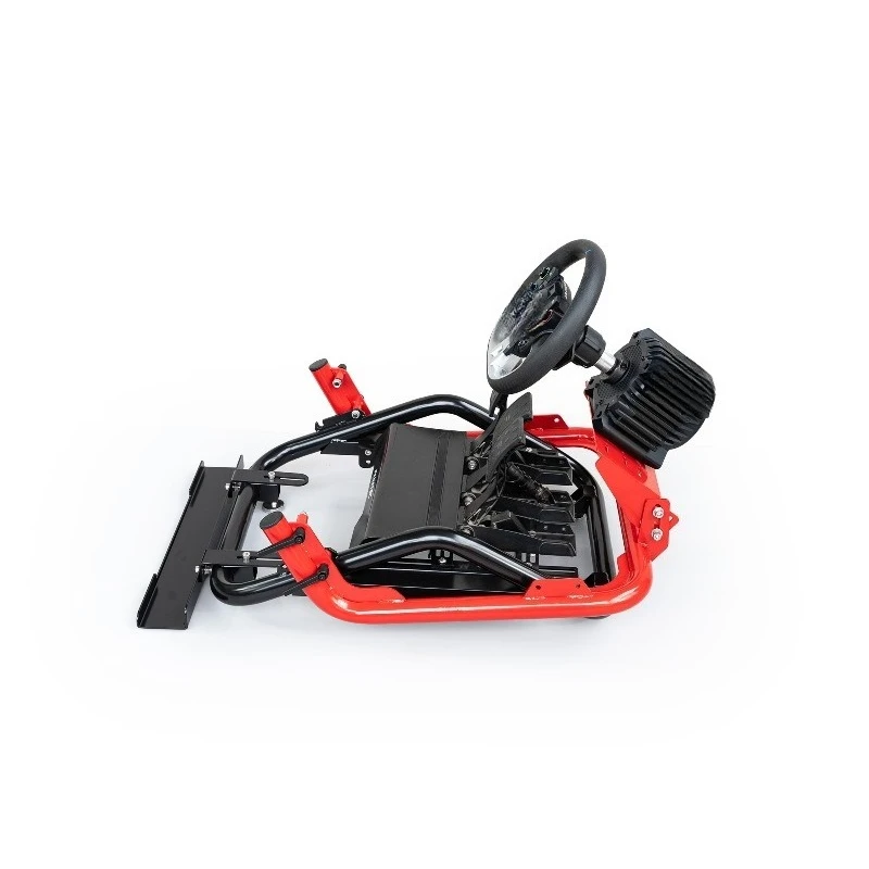 Professional racing emulator folding storage cockpit