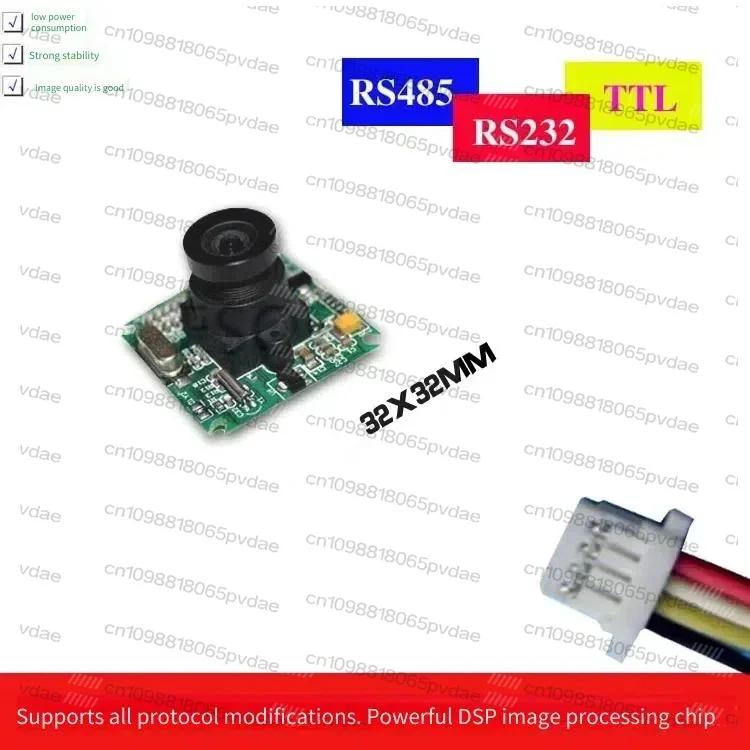 Uart Serial Camera Module JPEG Camera RS232/RS485/TTL/module