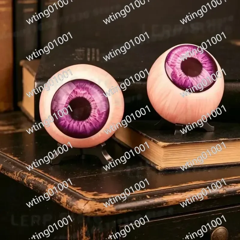 for Halloween Resin Eyeball Prop Realistic Scary Eye Decoration Creative Desktop Ornament Home Display Piece Party Decor