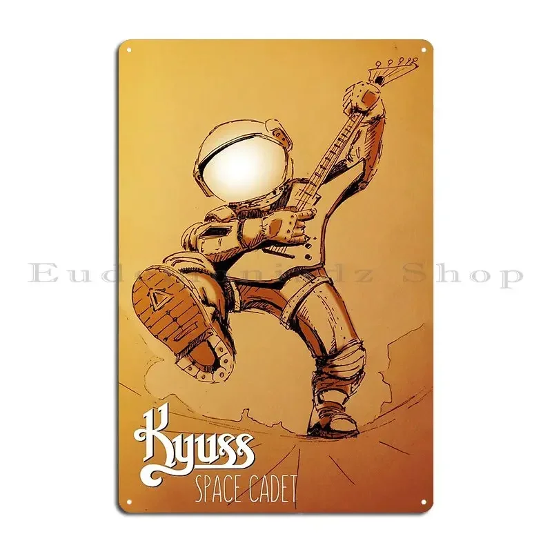 Space Cadet Kyuss Metal Signs Funny Vintage Club Bar Pub Design Tin Sign Poster