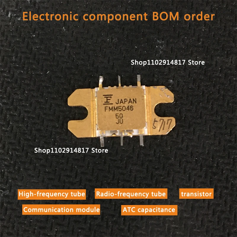 

FMM5046VF Single disassembly high-frequency tube test well, power amplifier RF tube communication module spot