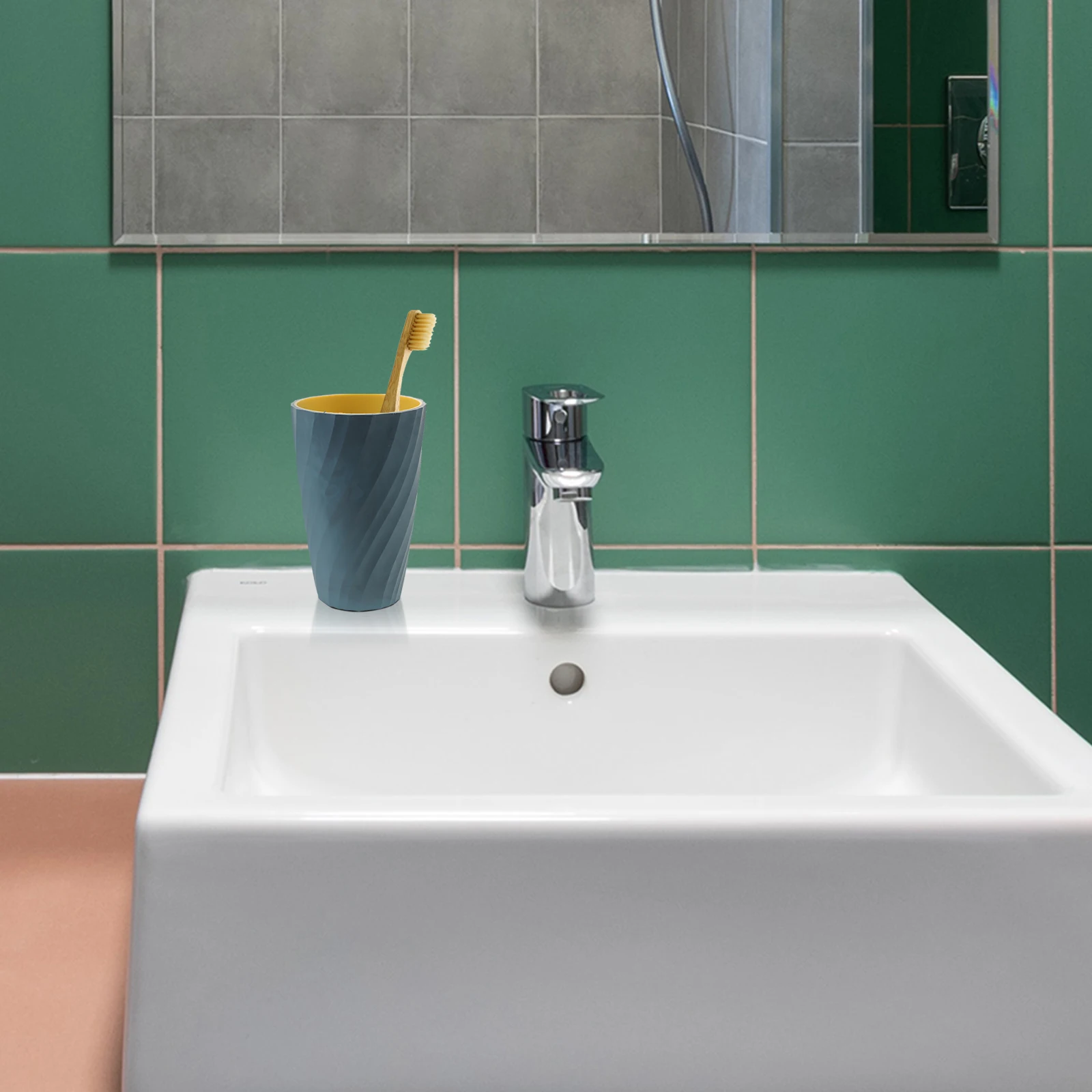 

Lightweight Toothbrush Cups PP Material Mouthwash Cup Easy to Clean for Various Uses Toothbrush Cups Bathroom Cup