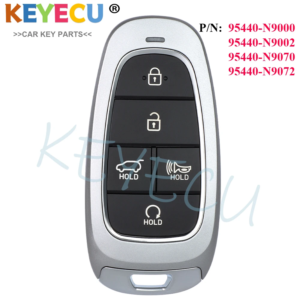 Smart Remote Key Fob for Hyundai Tucson 2021 2022 2023 433MHz FCC TQ8-FOB-4F27 95440-N9000 95440-N9002 95440-N9070 95440-N9072