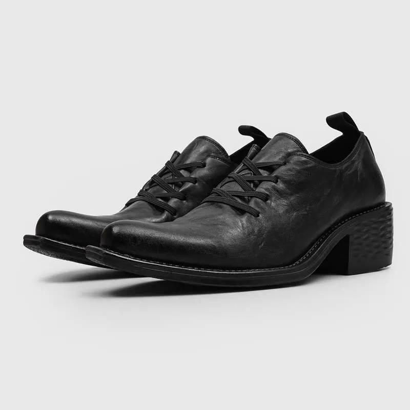 Men's Leather Shoes Size 38-45 Luxury Designer Fashion Style Casual Party Daily Wear Personalized Trendy Shoe Model Hot Sale Bla
