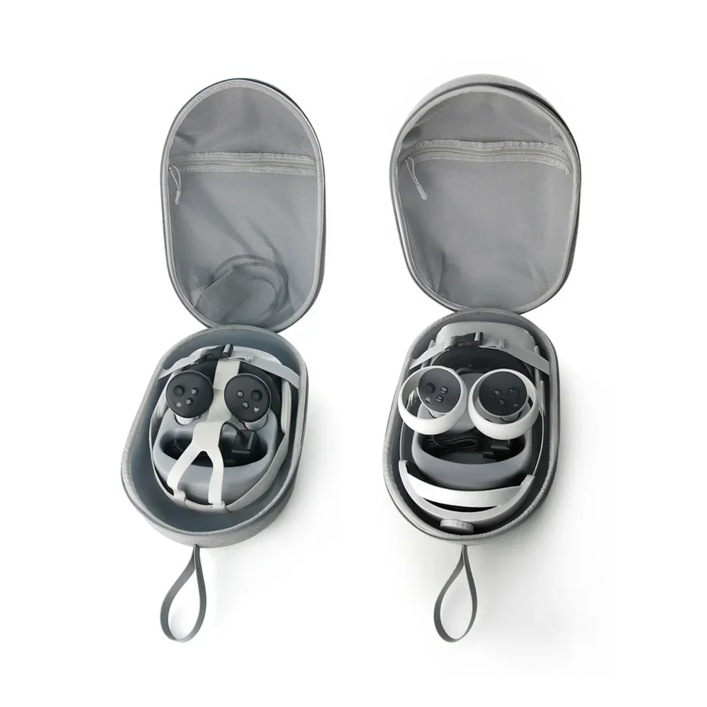 حقيبة حمل محمولة للنظارات ، تخزين نظارات الواقع الافتراضي ، مقبض خوذة ، حقيبة إيفا ، السفر ، متوافق مع ميتا كوة 3 ، Quest3 ، VR ، TY-3817