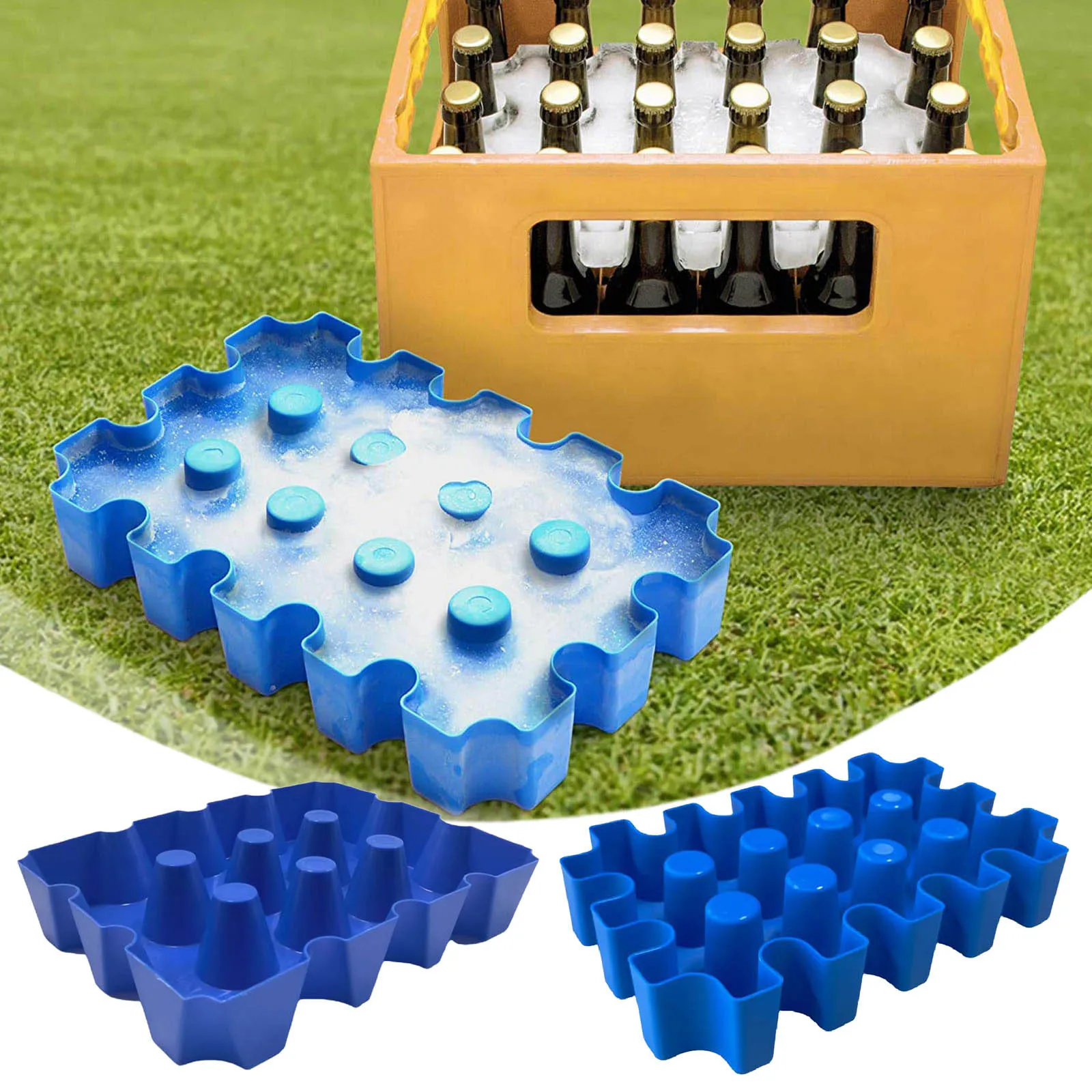 

Beer Crate Ice Block Beer Cooler Ice Cube Form For Beer Crates With Gift Idea For Beer Drinkers Beer Crate Ice Block