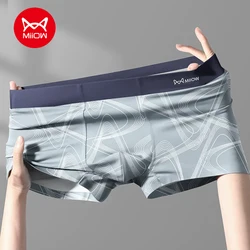 MiiOW Mannen Ondergoed 3 Stuks Zachte Modale heren Slipje Boxers Antibacteriële Heren Onderbroek Naadloze Ademende Man Boxershorts Kofferbak