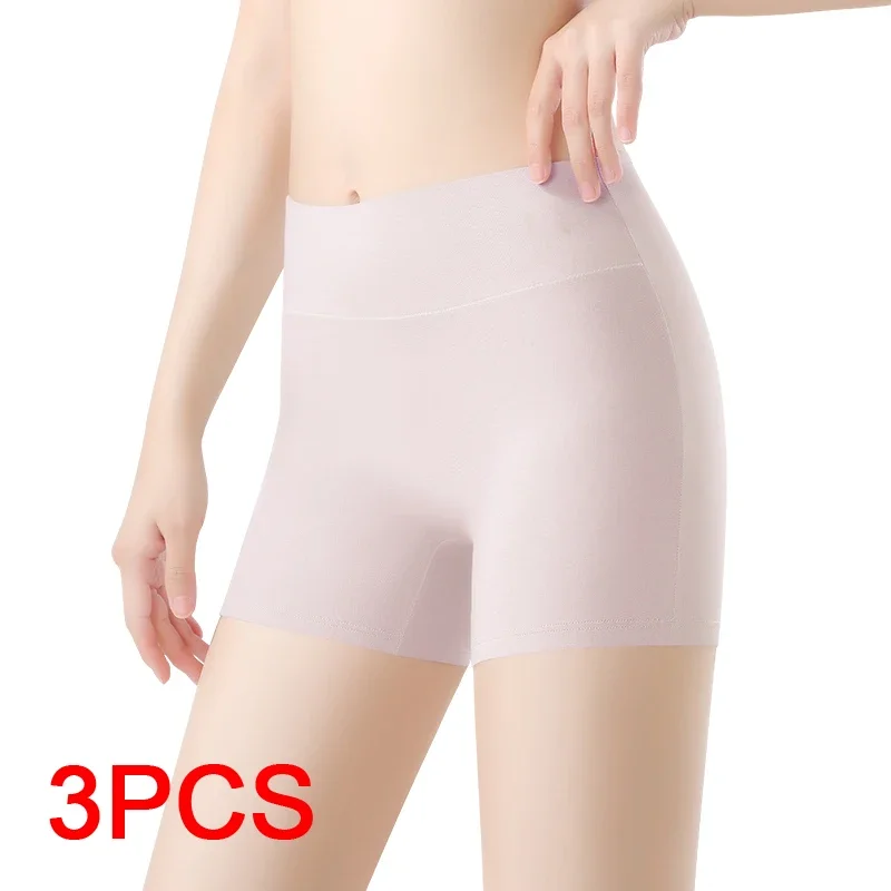 Women's Summer Shorts Female Boxer Shorts Underwear for Women's Panties Set Safety Short Pants Skirt Protective Plus Size 3Pcs