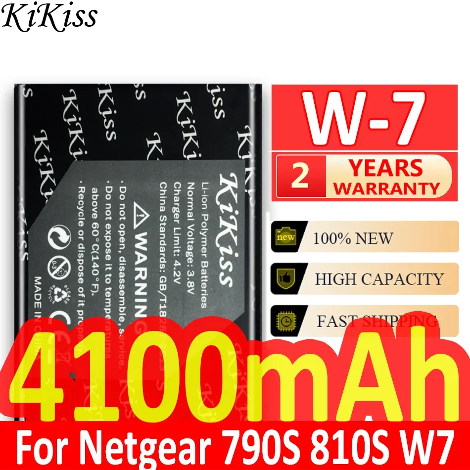 W-7 KiKiss Portable Battery 4100mAh For Netgear Sierra Aircard 790S 810S W7