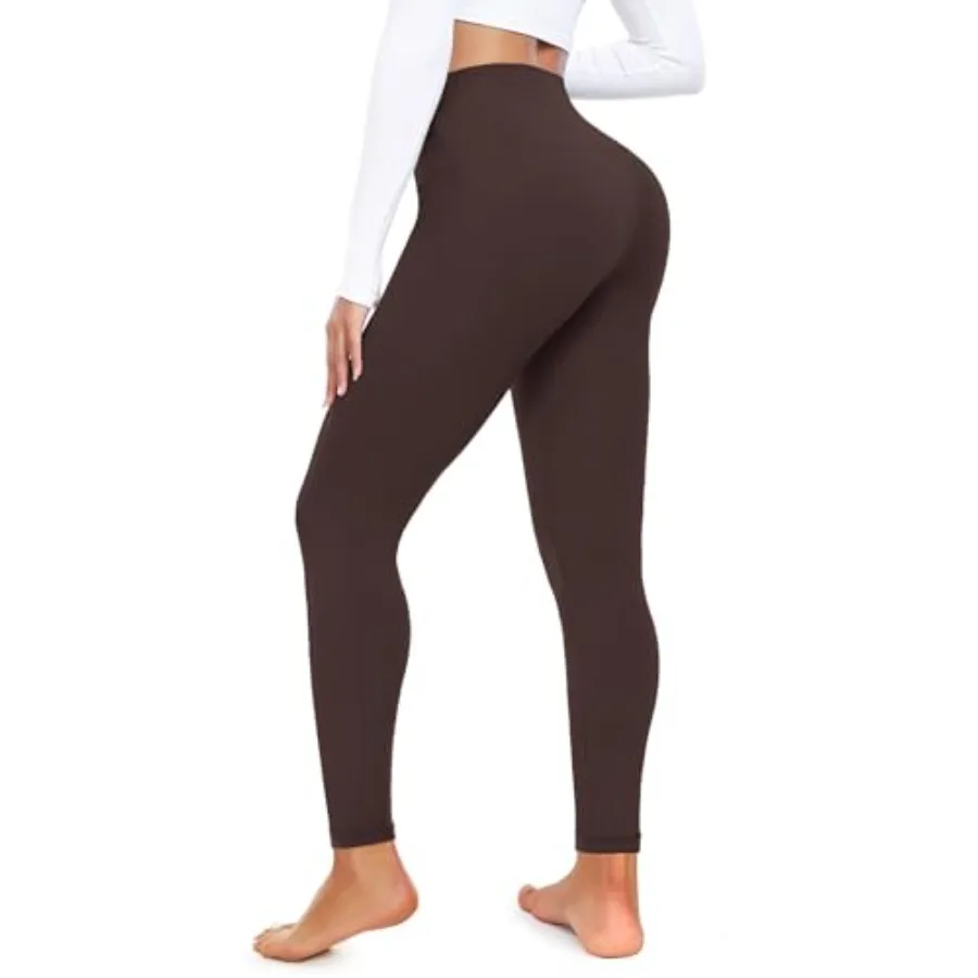 

CTHH High Waisted Leggings for Women Tummy Control Soft Workout Yoga Pants, Womens Black Leggings for Gym Running