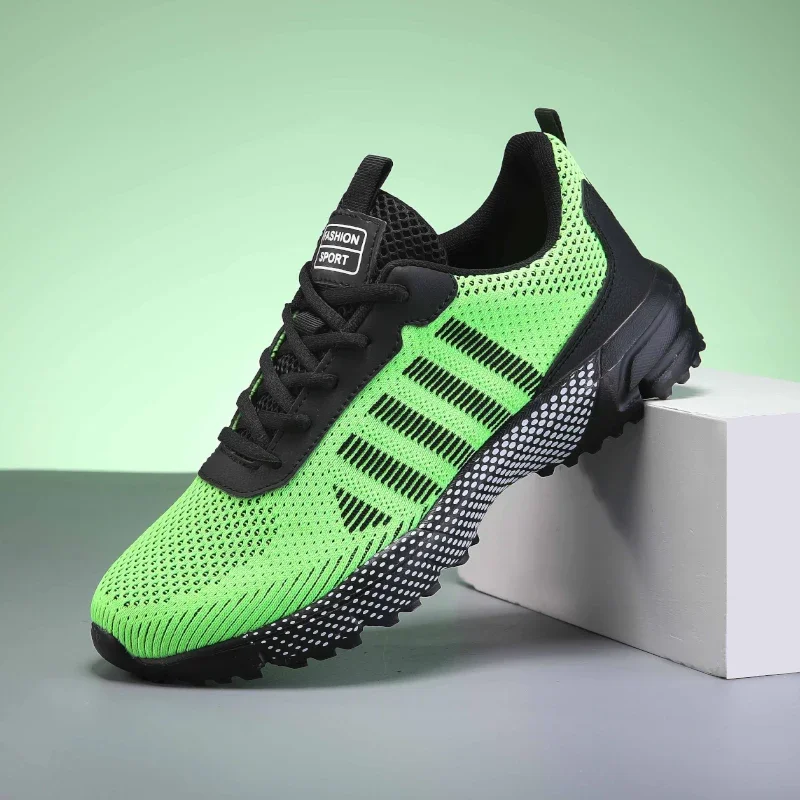 

New Men Running Shoes Walking Fashion Outdoor Leisure Jogging Casual Comfortable Breathable Lace-up Sneakers Loafers Brand Blade