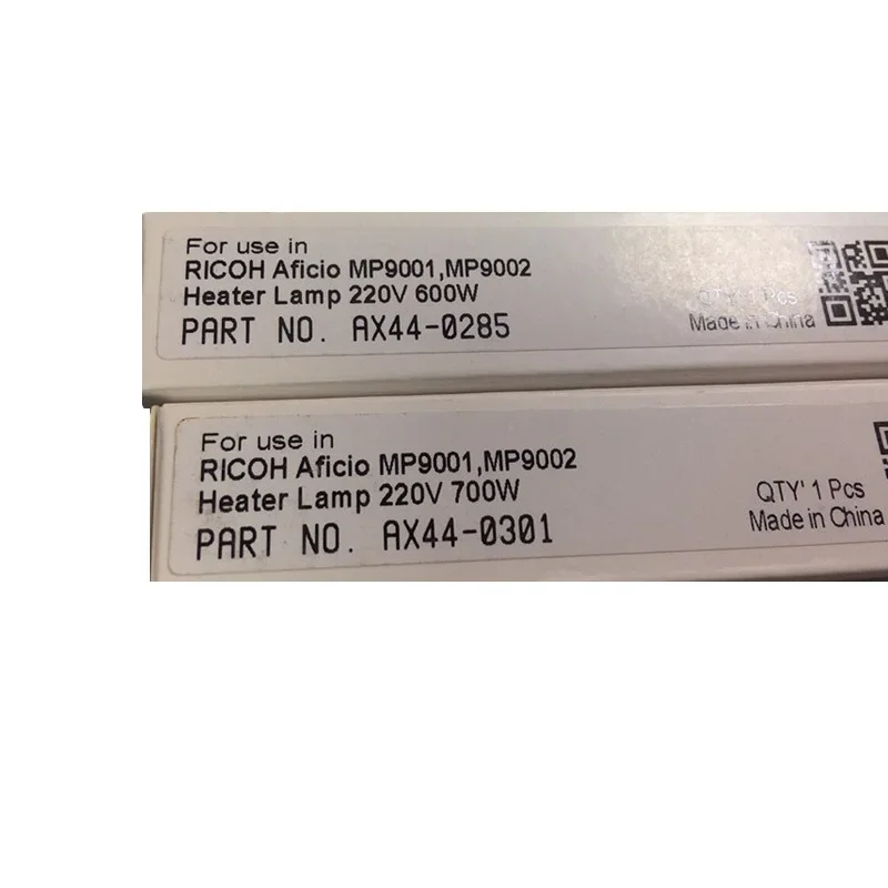 220V 700W mp9001 Fuser Heat Lamp AX44-0301 for Ricoh Aficio MP 9001 9002 9001SP 9002SP MP 6002 6002SP 7502 7502SP fuser lamp