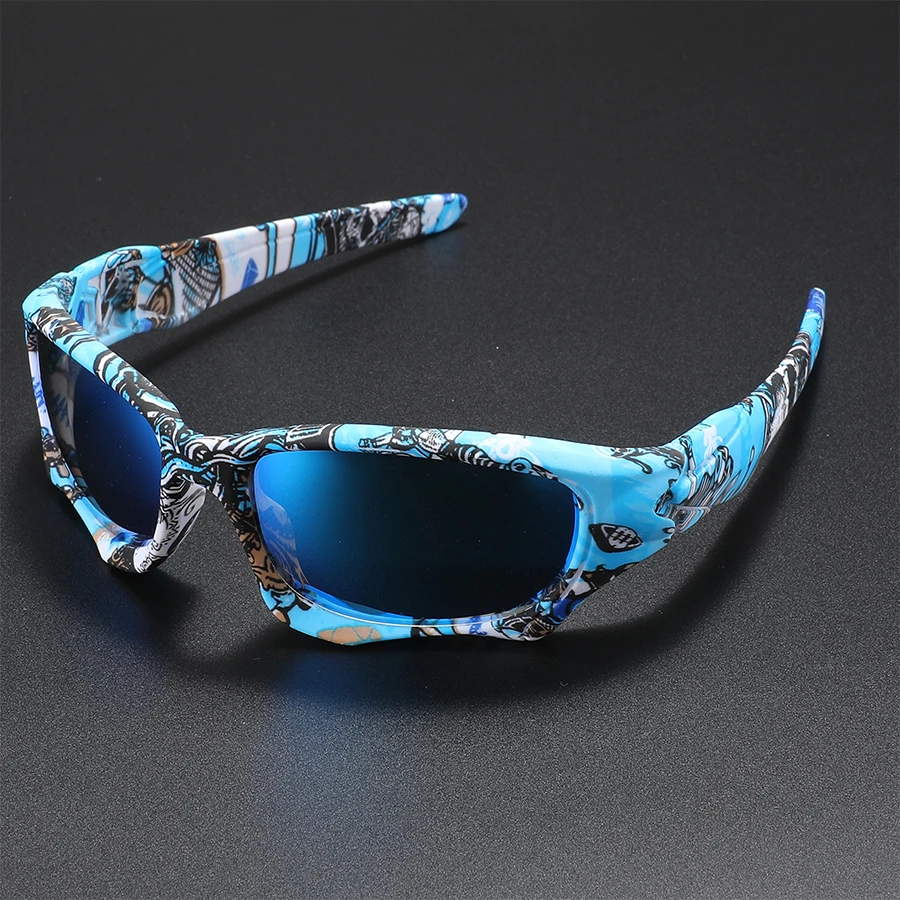 Fashionable Printed Polarized Protection Glasses Windproof Popular Eye Wear Stylish Shielding Optical Frames for Trendy Individuals