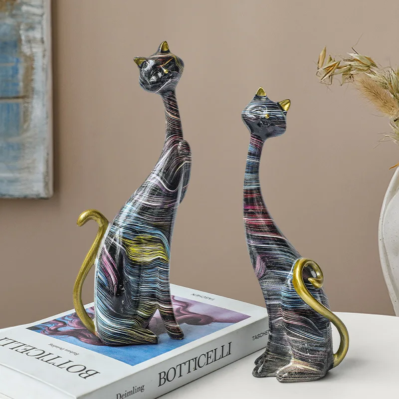 

Настольный счастливый домашний декор, декоративный керамический орнамент, современный минималистичный декор, подвеска из смолы, фигурка для гостиной, скандинавская ваза