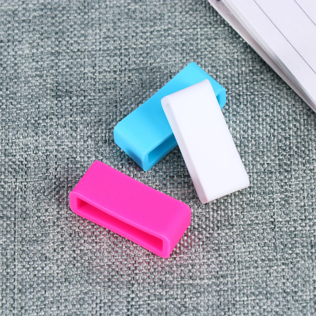 10 Stück Silikon-Ersatz-Uhrenarmbandschlaufen, langlebige Armbandringe, gemischte Farben, 22 mm, für Armbanduhren, Uhrenarmbandschlaufe