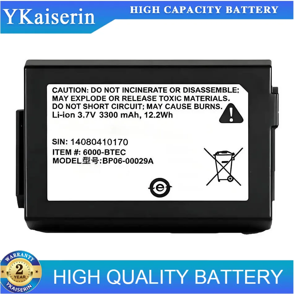 

For Honeywell Dolphin 6100 6110 BP06-00029A Version 3300Mah Reliable Power Supply Battery