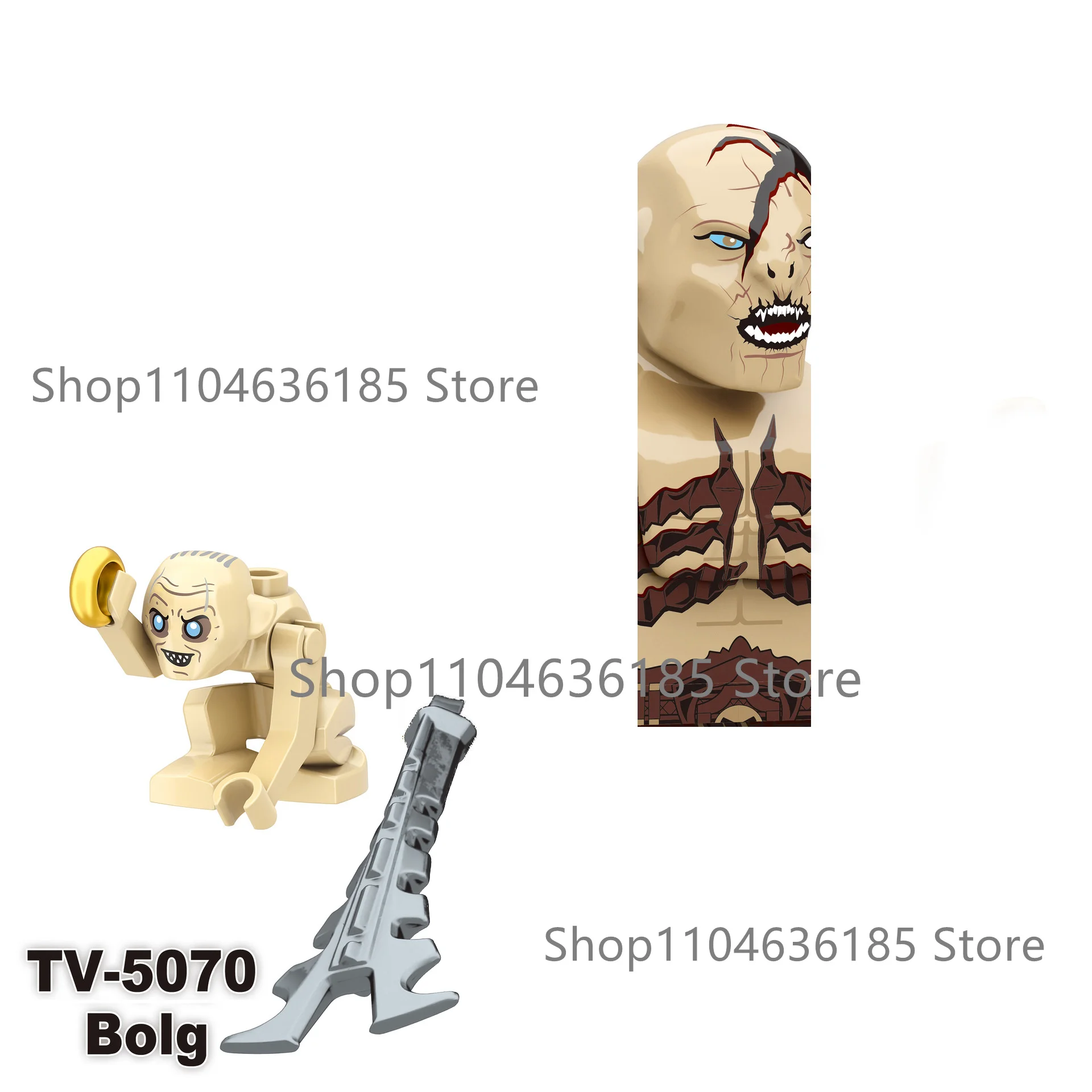Neue Herr der Ringe Figuren-Modelle Elfen Orks Armee Gandalf Saruman Game of Thrones Actionfiguren Bausteine Spielzeug Geschenke