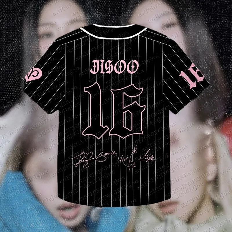2026 New Korean Girl Group Letter Printed Fan T-Shirt Concert Shirt Ins Fashion Trend Oversized Women's Casual Comfortable Top