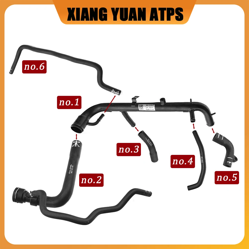 

06B121070H 8E0121101 06B121057N 06B121058BT 06B121101A 058121471B Coolant Hose Pipe For Seat Exeo 09-14 Audi A4 B6 B7 02-08 1.8T