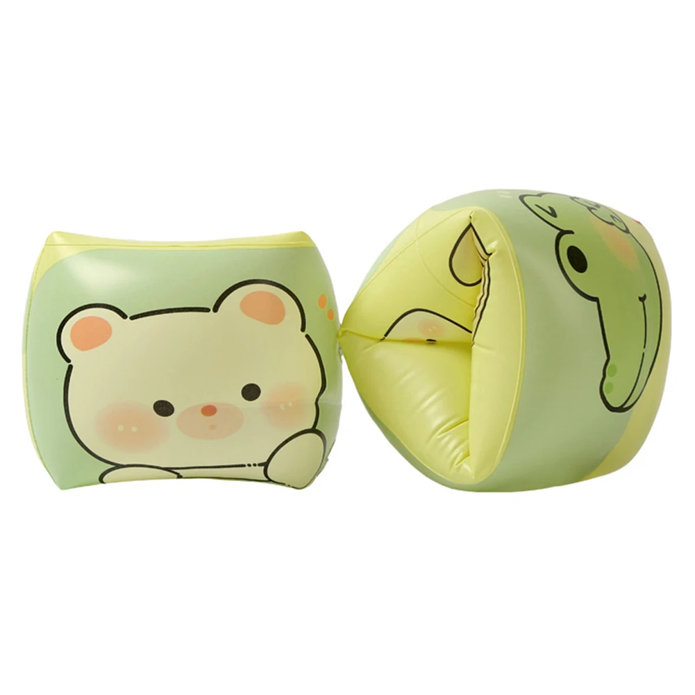 لطيف بركة يطفو الذراع العصابات نفخ السباحة الذراع تعويم خواتم آمنة السباحة العائمة خواتم للأطفال الصغار والكبار #6