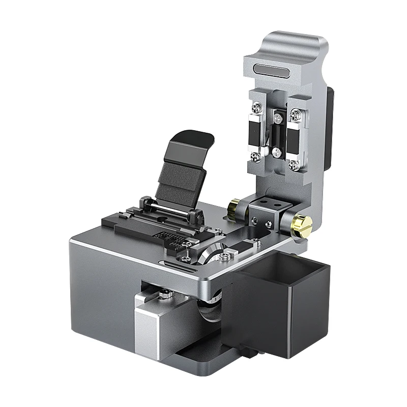 

New Q1 High Quality optical fiber cutter tool fiber optic equipment FTTH Hot Melt Cold Splicing Fiber Optic Cleaver