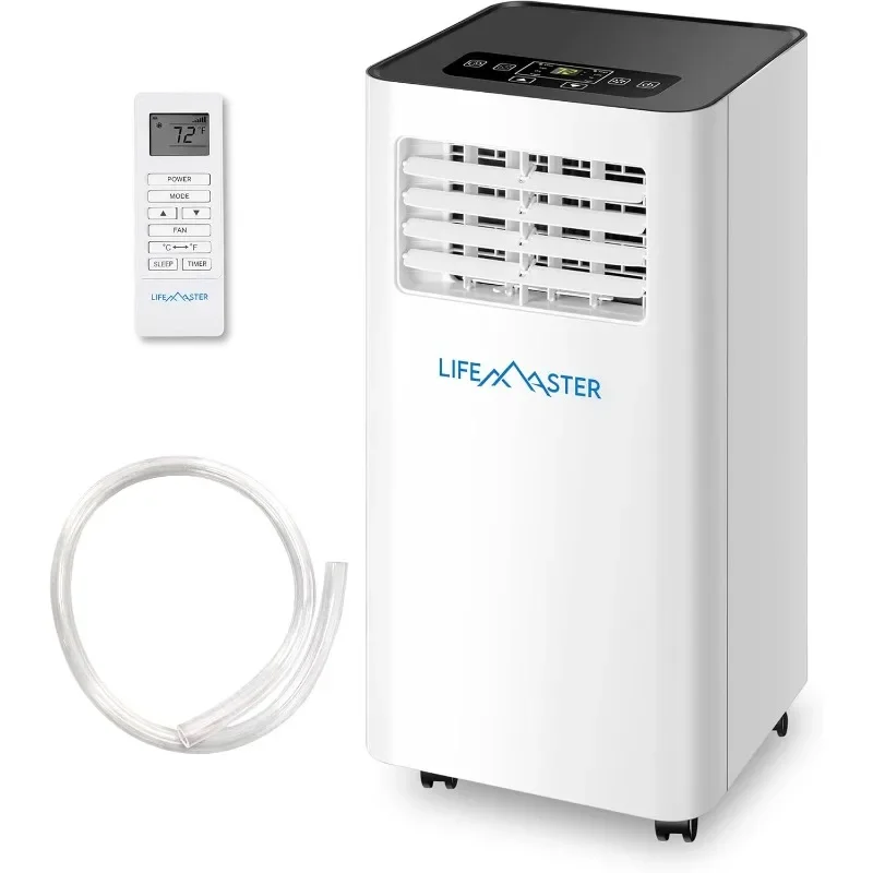 デジタルリモコン付きポータブルエアコン、最大550平方フィートの部屋用のルームエアコン、14,000 btu