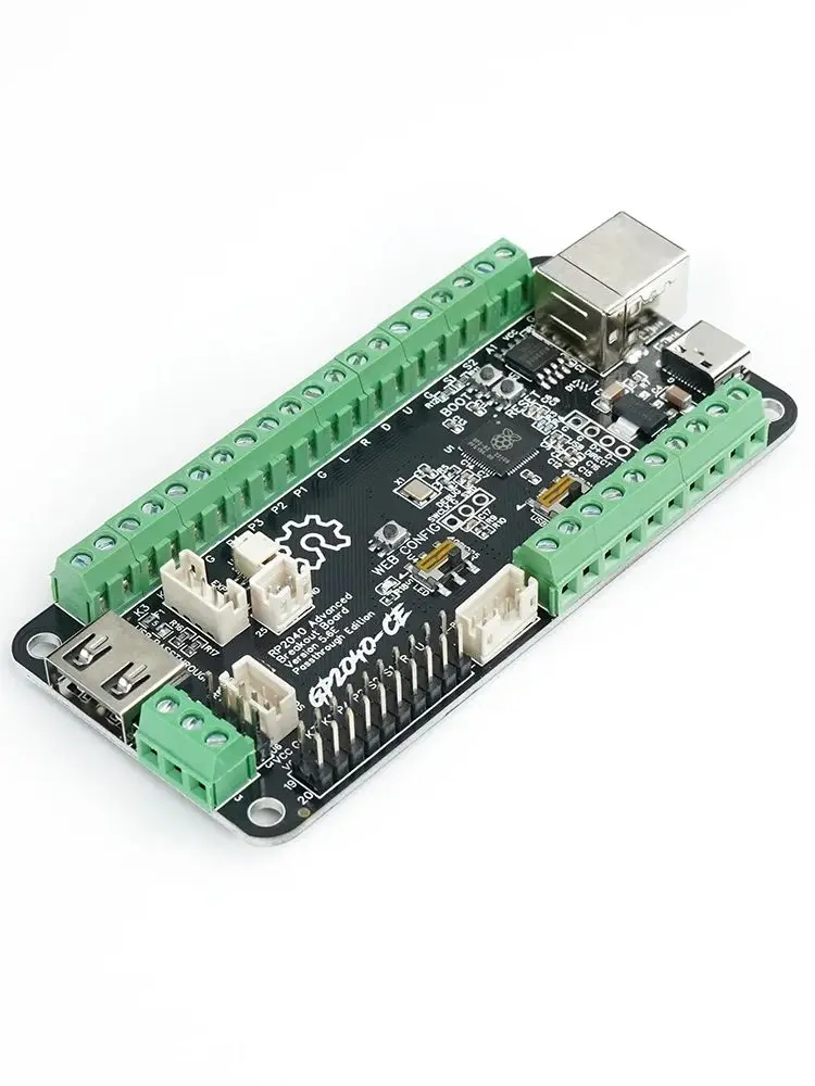 Carte de connexion USB avancée Rp2040 V5.6E édition Passthrough, style boutons Hitbox pour manette de combat d'arcade, compatible PC/PS4/NS/PS5