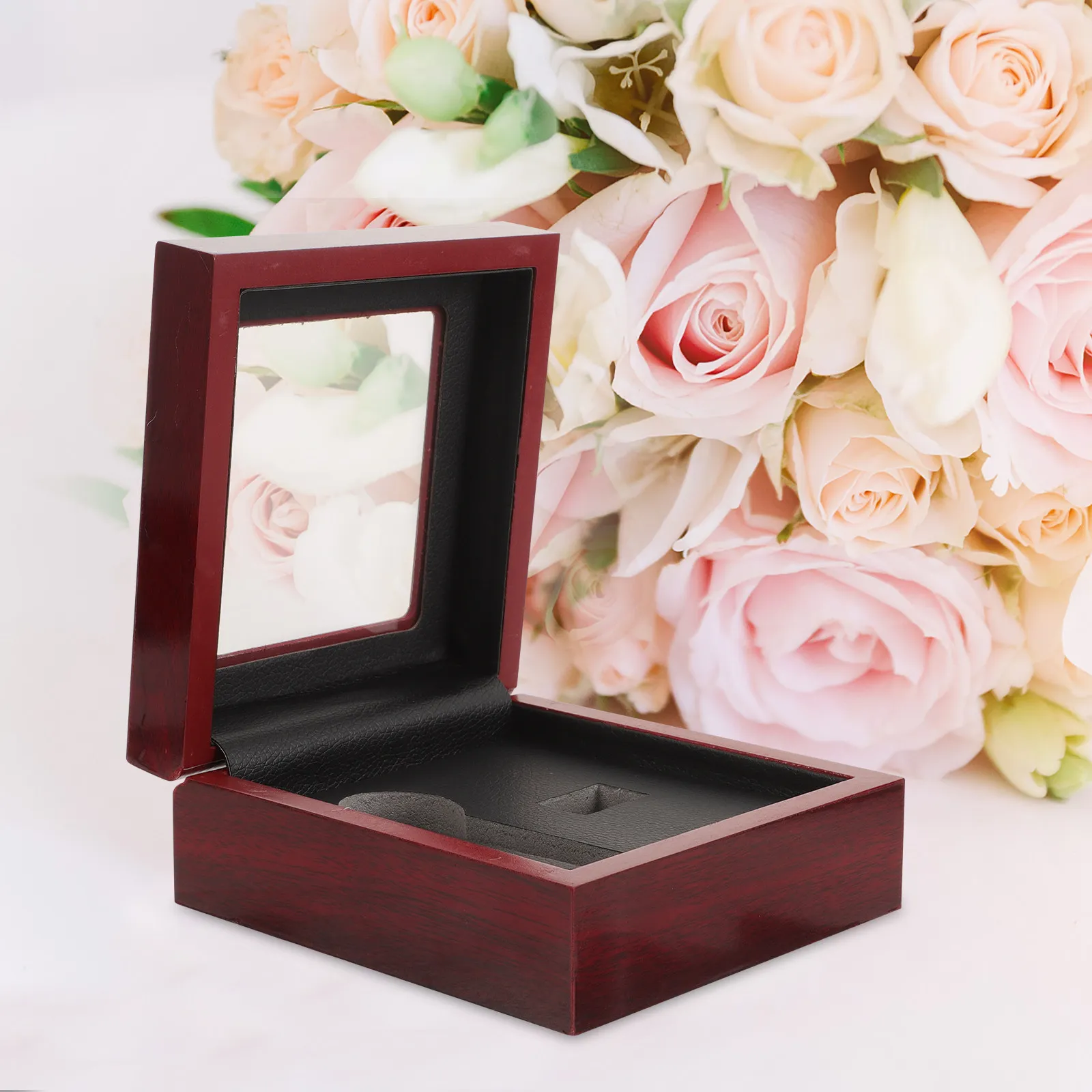 

Champion Ring Box Fine Workmanship Jewelry Case for Displaying Rings Decorative Ring Case for Dressing Table Jewelry Storage