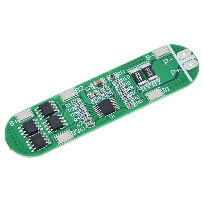 4-string 14.8V 18650 lithium polymer battery protection plate 16.8V overcharge and overdischarge 12A current limiting