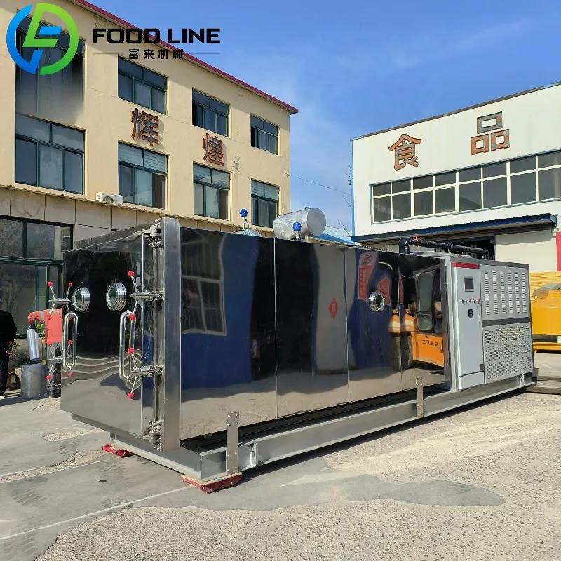 Industrial IQF Tunnel Freezer Continuous Flow Quick Freezing Machine for Seafood Products