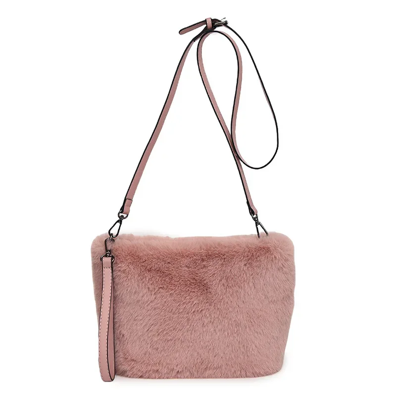 2024NEW Women's Handbags Underarm Bags Leopard Plush Shoulder bags Animal Print Bag Messenger bolsa feminina Crossbody bag сумки