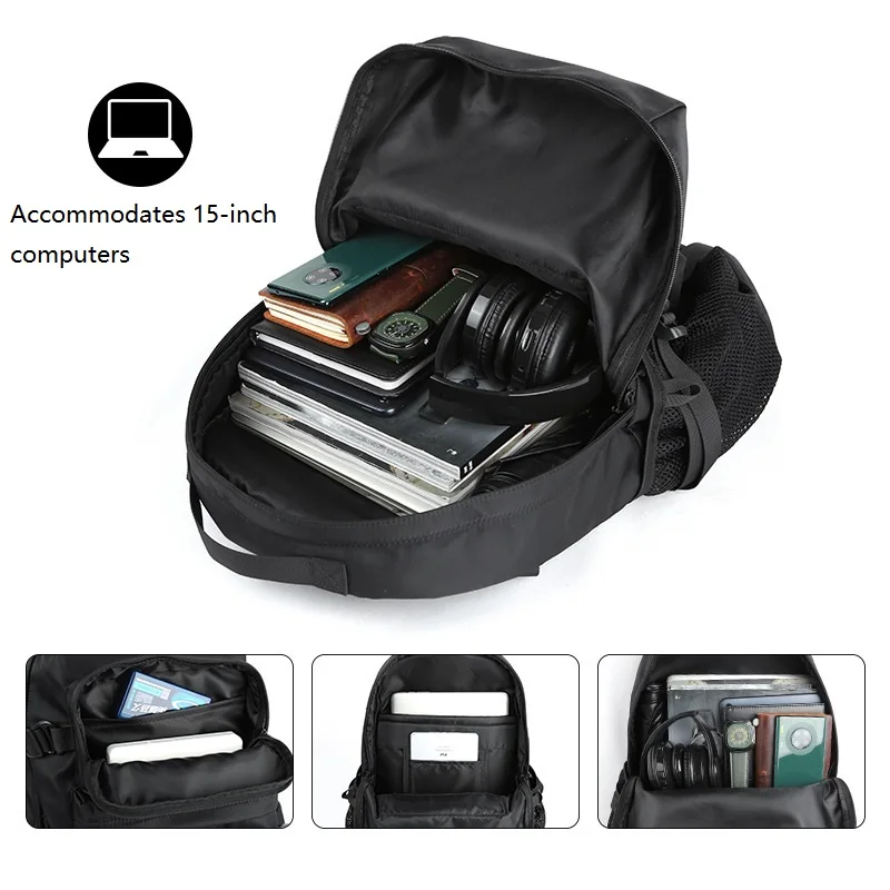 New Japanese Trend Men Backpack Male Anti-theft Travel Backpack College Student Bag brand Computer Bag Men\'s commuter Backpack