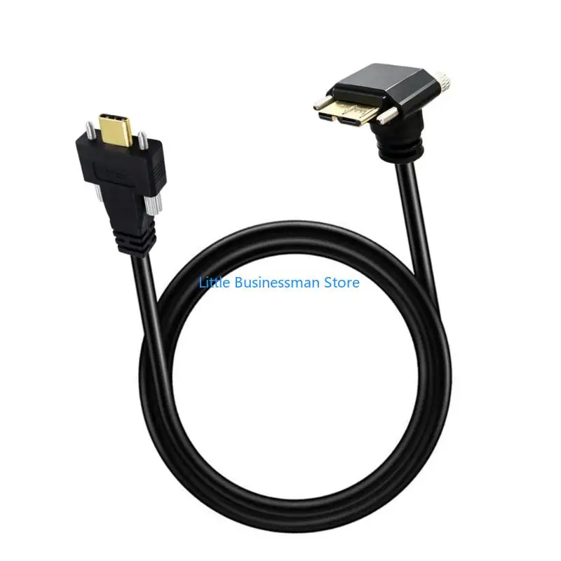 Control Cabinet Cable, USB Type C to USB B Panel Mount 1M Cord M76A
