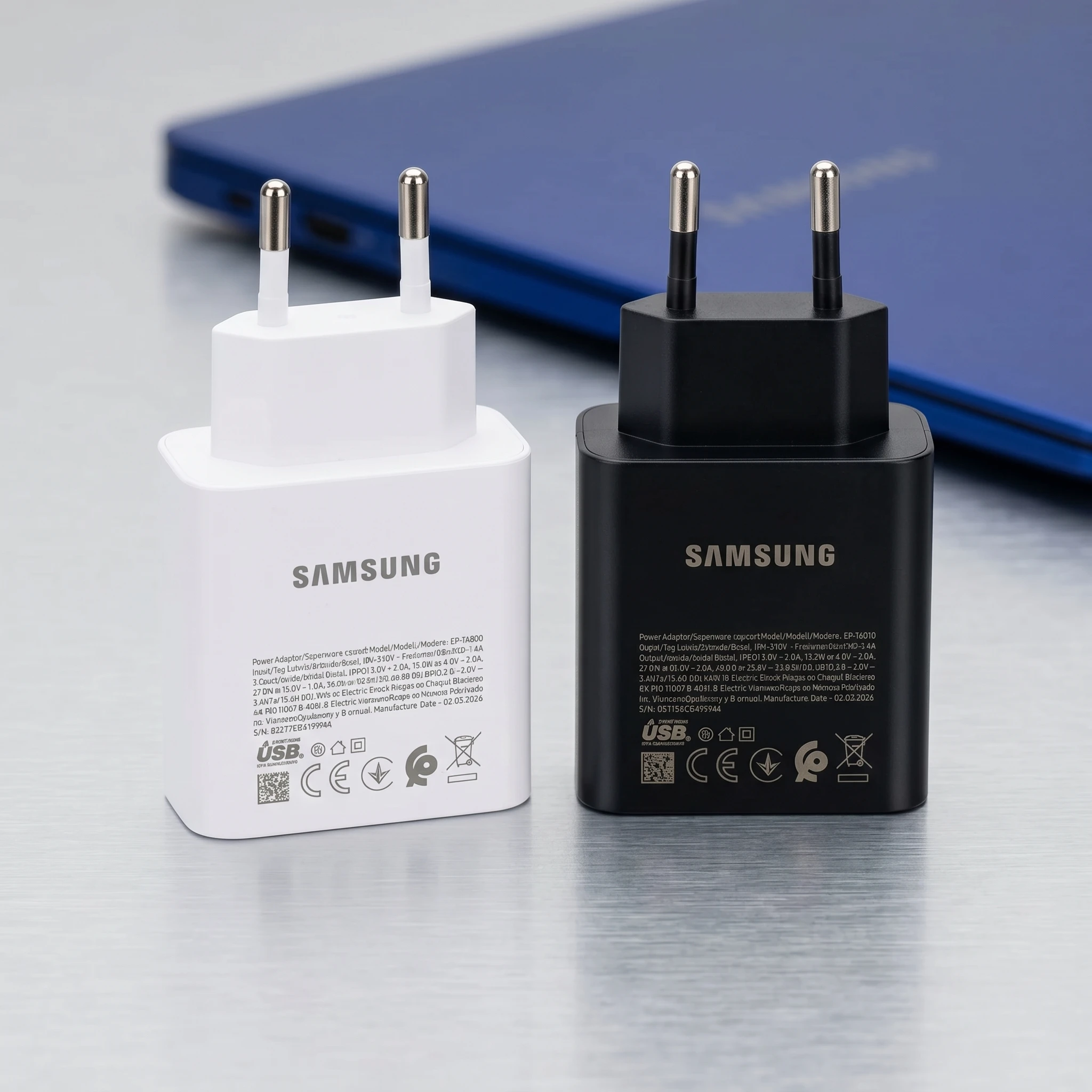 Зарядное устройство Samsung 60W PD, адаптер питания, сверхбыстрая зарядка, кабель Type-C, оригинал для Galaxy S26 S25 S24 S23 S22 Ultra Plus A90 S10
