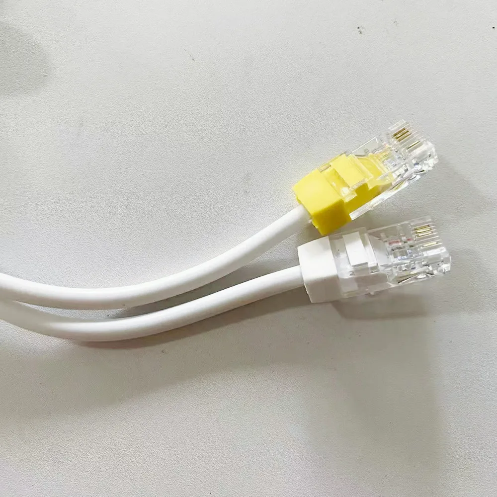 POE Camera Simplified Cable Connector Splitter 2-in-1 Cable Connector Three-way RJ45 Head POE Camera Install
