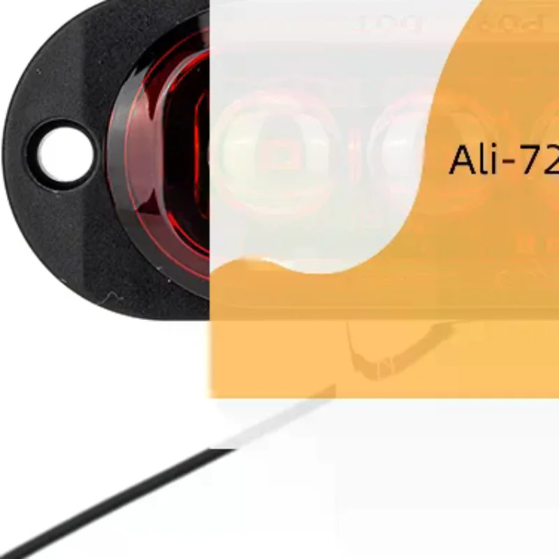 12V 24V Truck LED Side Marker Light Car Trailer DOT E8 Mark Reflector Van Clearance Lamp For Lorry RV Bus Boat