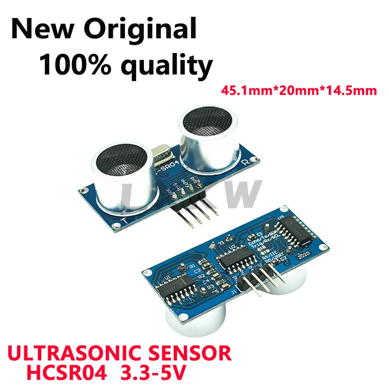 1-10/PCS New Ultrasonic sensor HC-SR04 HCSR04 to world Wave Detector Ranging Module HC SR04 Distance Sensor For Arduino 3.3V-5V