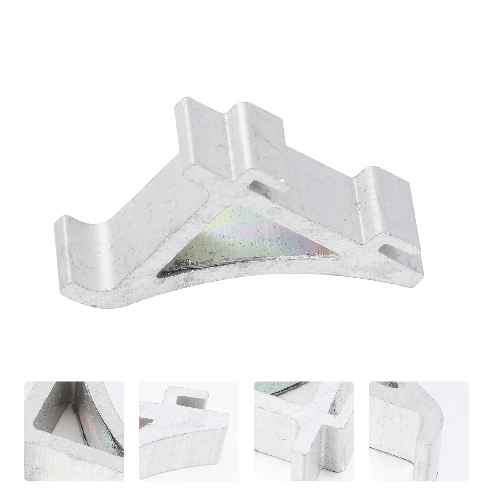 

8 Pcs Freezer Hook Fridge Shelving Clips Refrigerator Shelf Metal Brackets Support