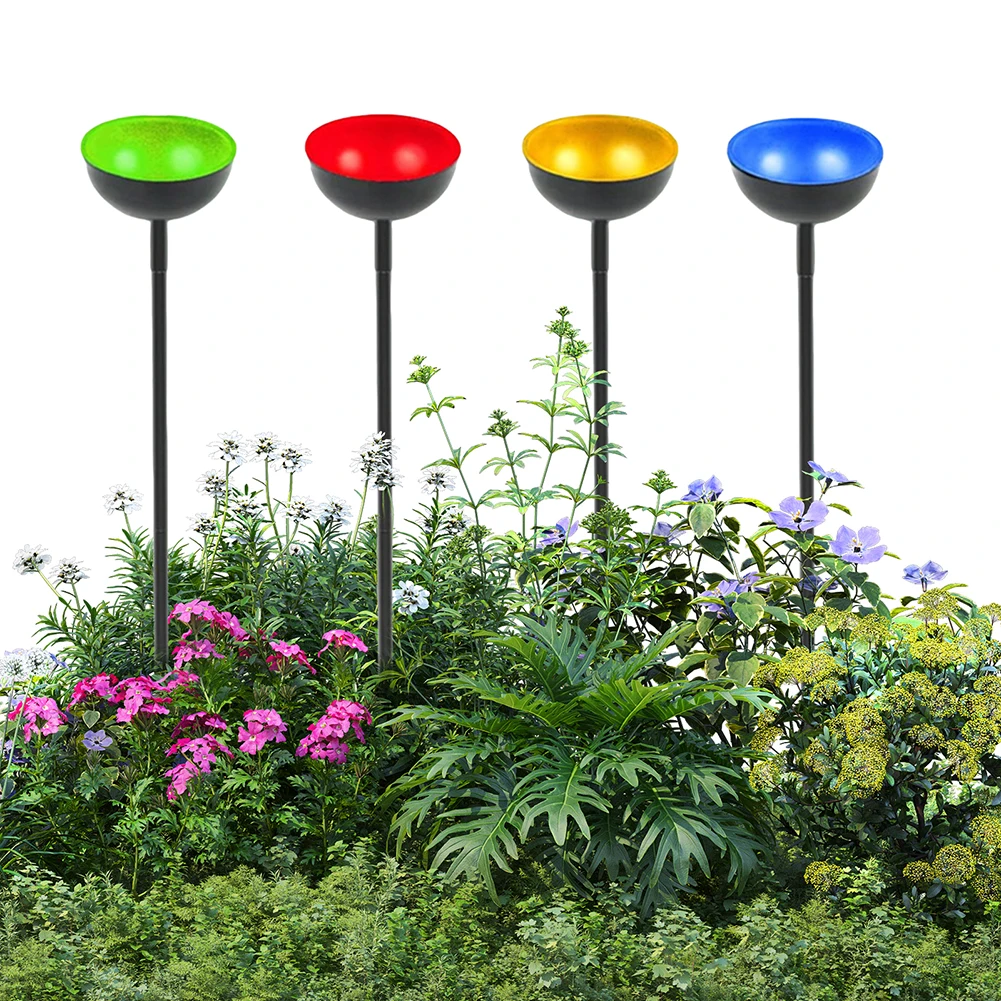 

Станция для полива пчел, металлическая кормушка для пчел с колышком, чаша для ванны-бабочки, многофункциональная стоячая кормушка для пчел для наружного декора