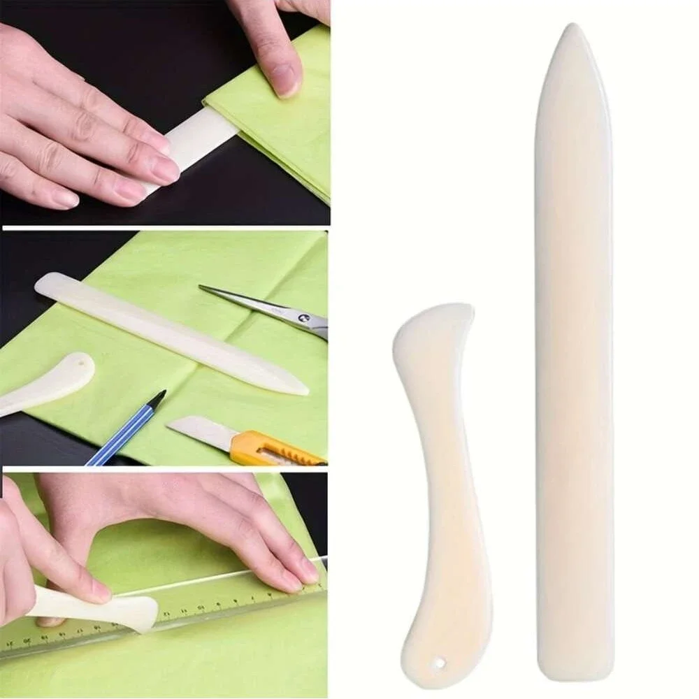 

Folder Paper Creaser Tool DIY Creaser Plastic Bone Scoring Folding Creasing Scrapbooking Handmade Bookbinding Cards Making Tool
