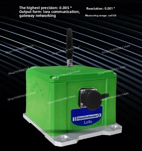 Lora Series Wireless Tilt Sensor, High Cost Performance for Structural Health Monitoring and Infrastructure Inspection