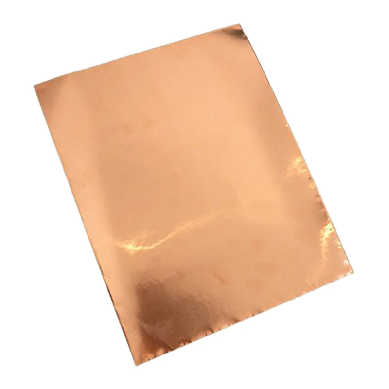 Cinta autoadhesiva multiusos de lámina protectora de cobre para guitarra, 22,5x30cm, 1 hoja/paquete