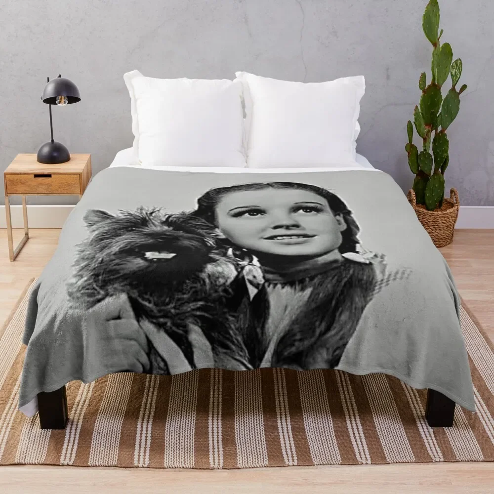 

Toto and Dorothy digital mask art print oz 2020 Throw Blanket Designers Blankets Sofas Of Decoration fluffy Blankets