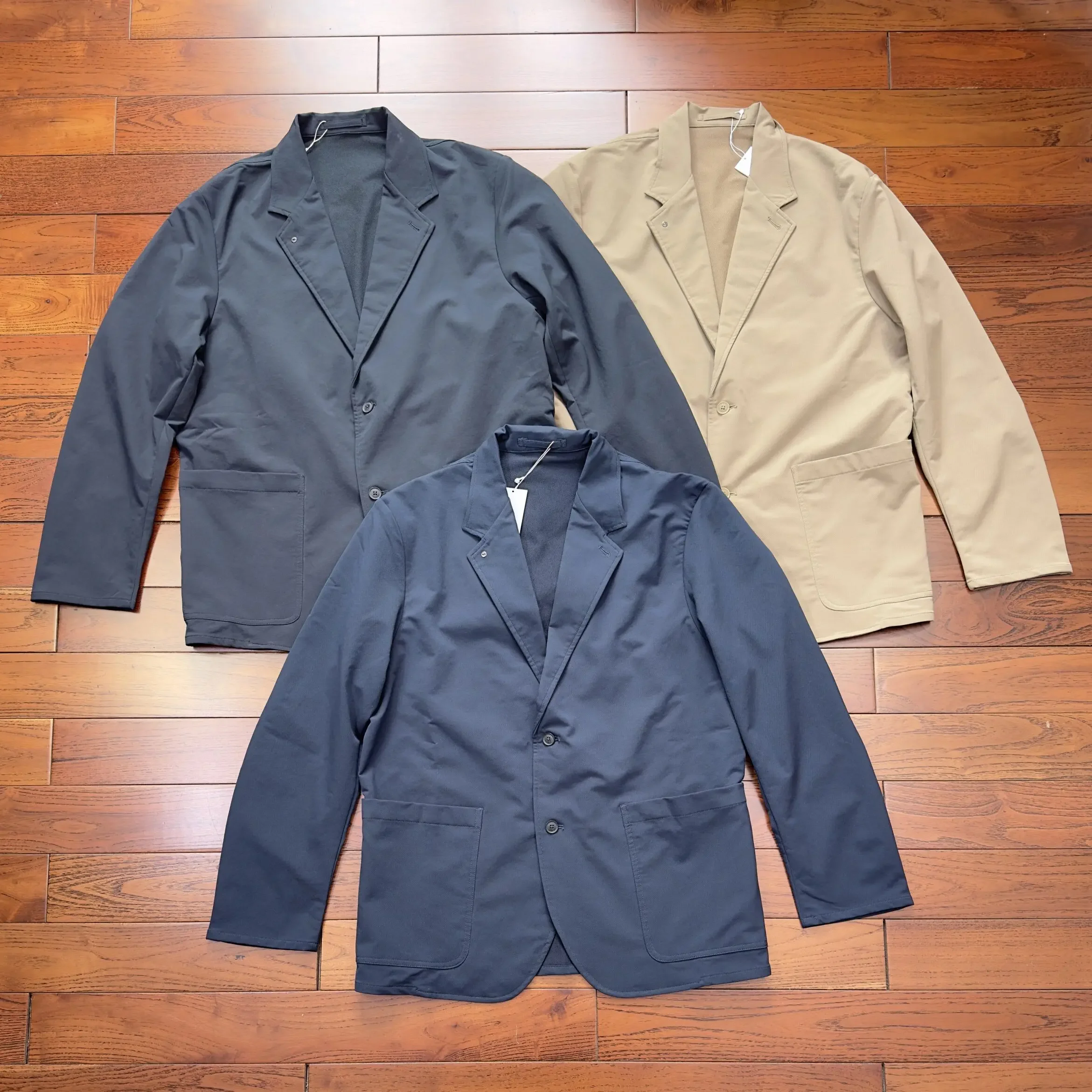 NANAMICA ALPHA CLUB JACKET light and thin optoelectronic casual suit blazer