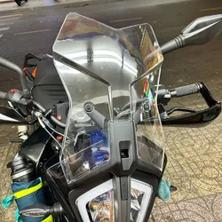 Deflector de viento para parabrisas, visera de pantalla para KT-M 390 ADV Adventure 2020 2021 2022 2023, deflectores de flujo de aire