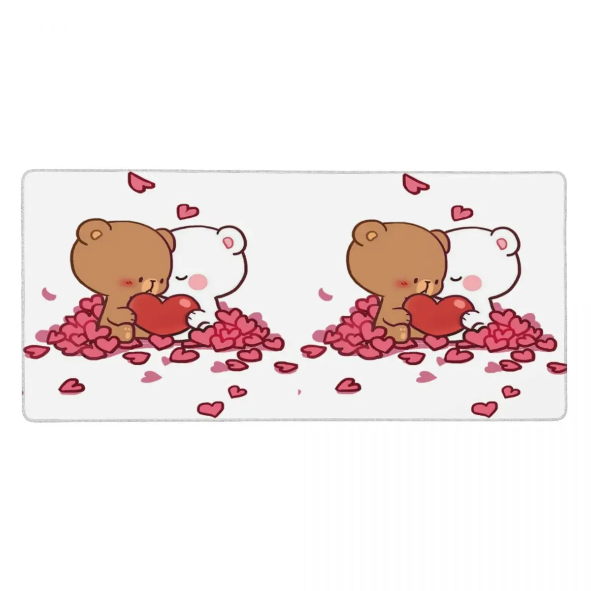 Bear And Panda Bubu Dudu Balloon Large Mouse Pad Computer Keyboard Mouse Mat Gamer Laptop Desk Mat Office Accessories Table Mats