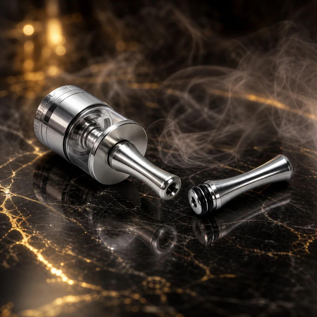 

510 Drip Tip Vaporizer for E-Cigarette Atomizers - Compatible with Kayfun Lite Plus 2021, YFTK Flash V4.5S+, Dvarw MTL FL RTA